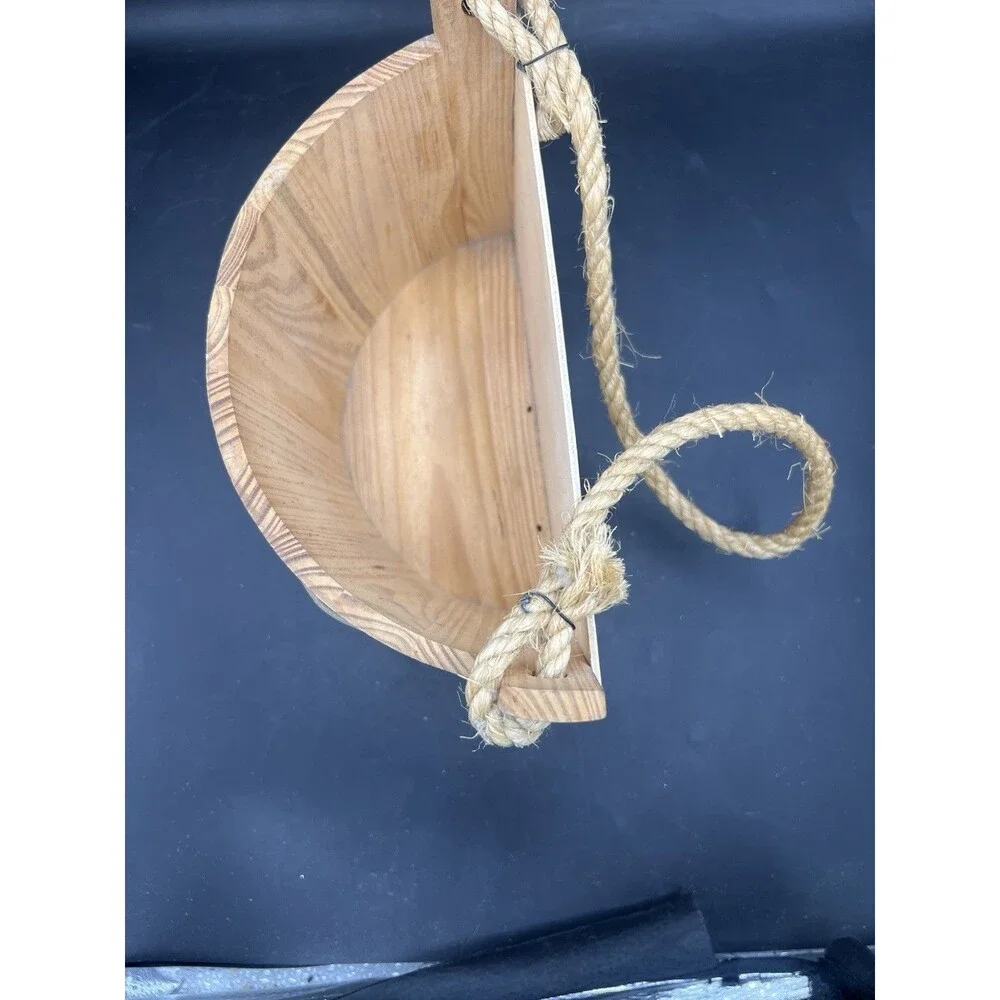 VTG Wooden Hot Bath 10 Cent Soap Extra Bucket - 1998 Bathroom Decor/Towel Holder